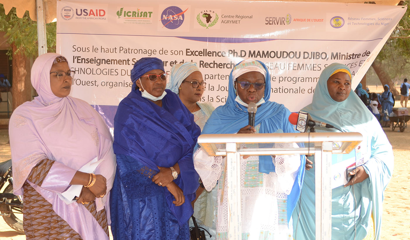 Members of the Network of Women in Science and Technology of Niger (RFSTN)